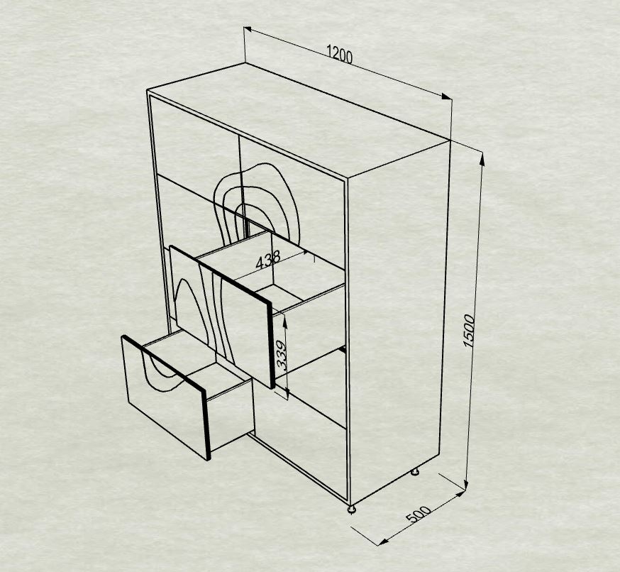 Contoura Chest of Drawers