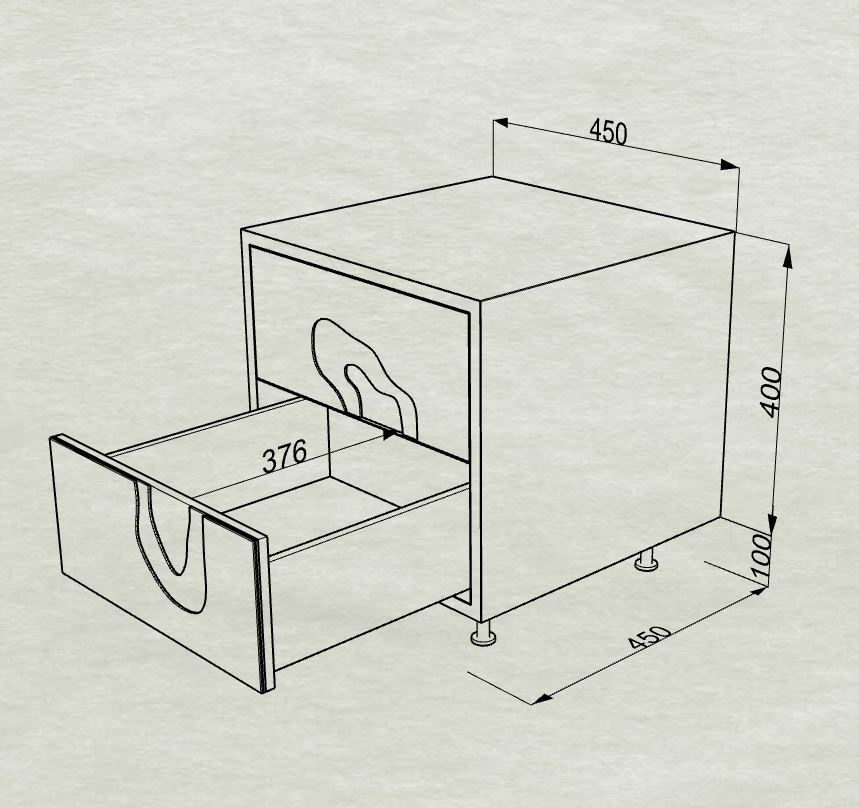 Contoura Side Table