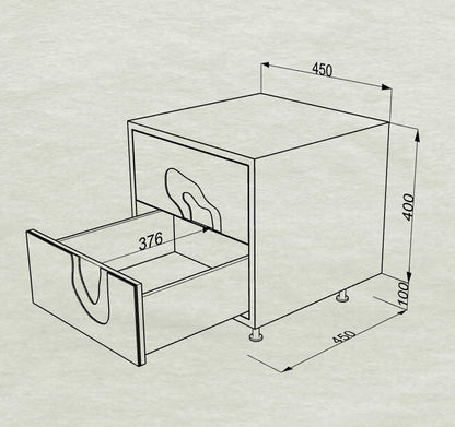 Contoura Side Table