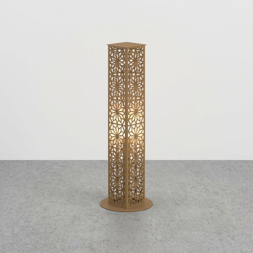 Floral Floor Lamp