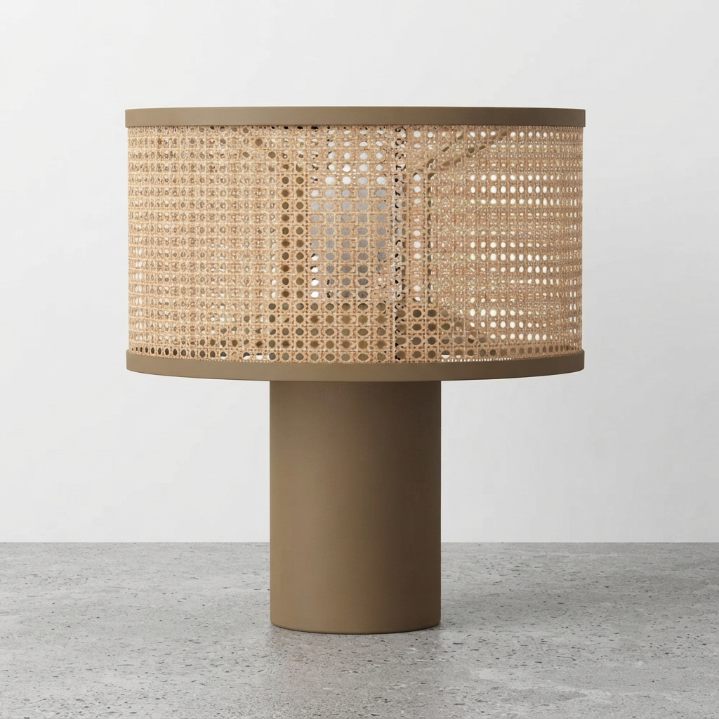 Austri Wicker Table Lamp