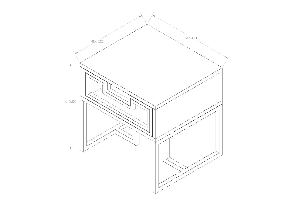 Euclid Side Table