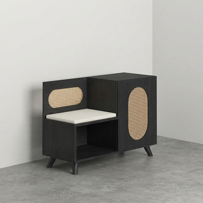 Euclid Shoe Rack with Seating