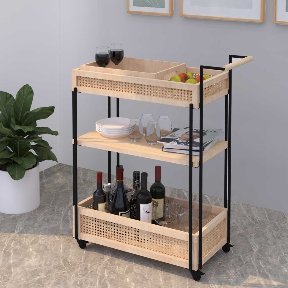 Euclid Bar Cart