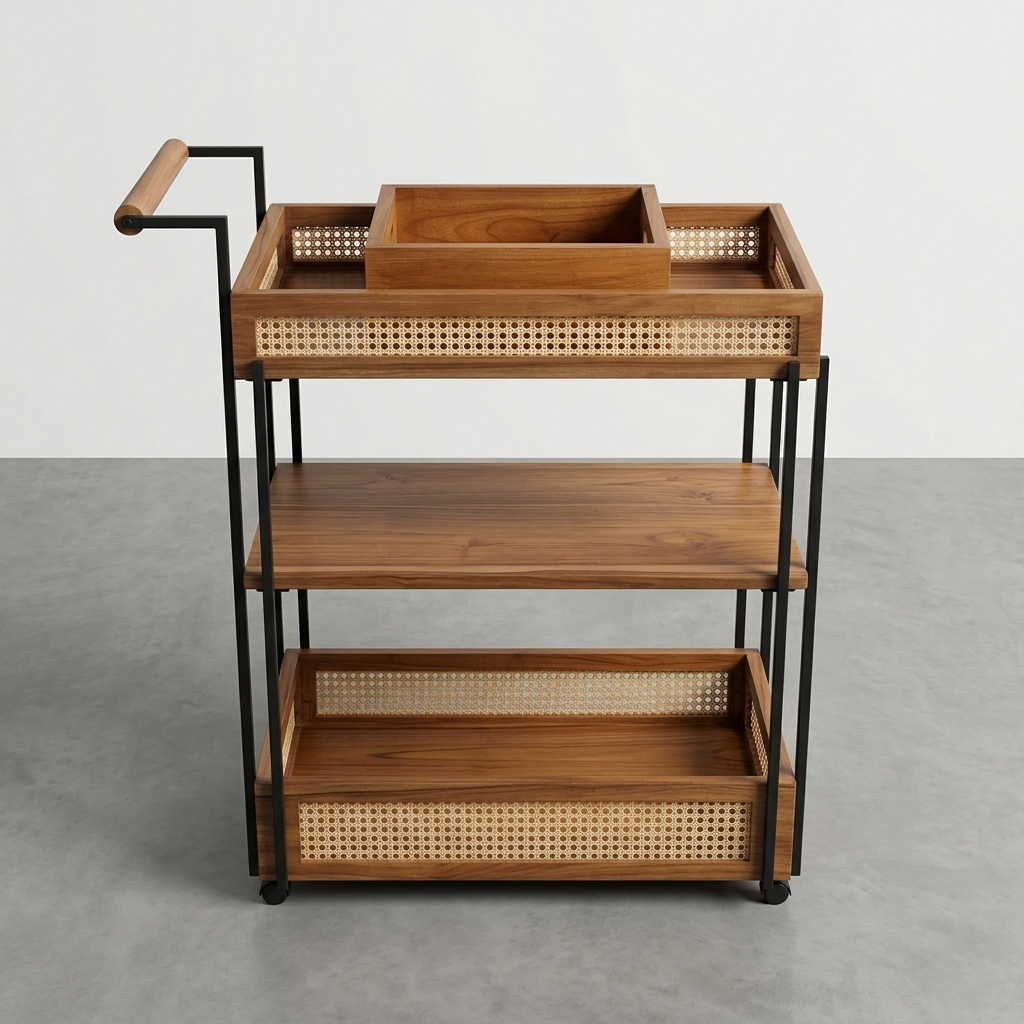 Euclid Bar Cart