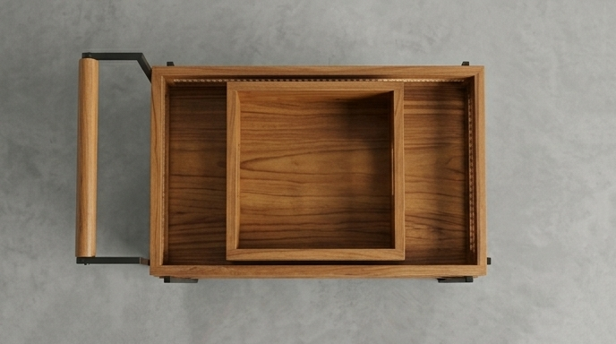 Euclid Bar Cart