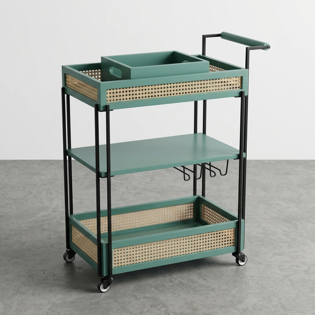 Euclid Bar Cart
