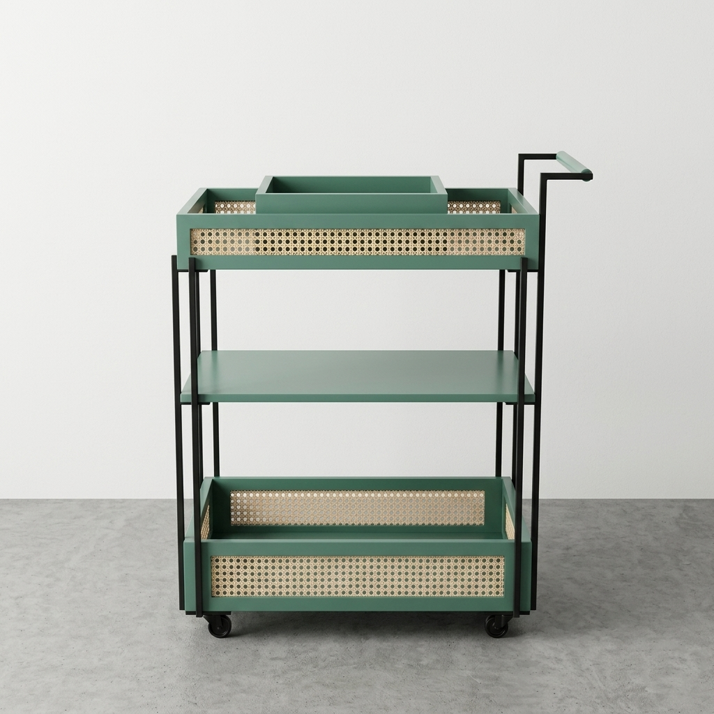 Euclid Bar Cart