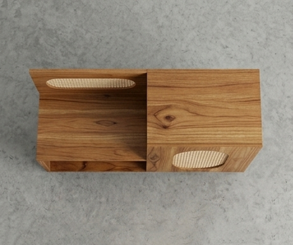 Euclid Shoe Rack with Seating