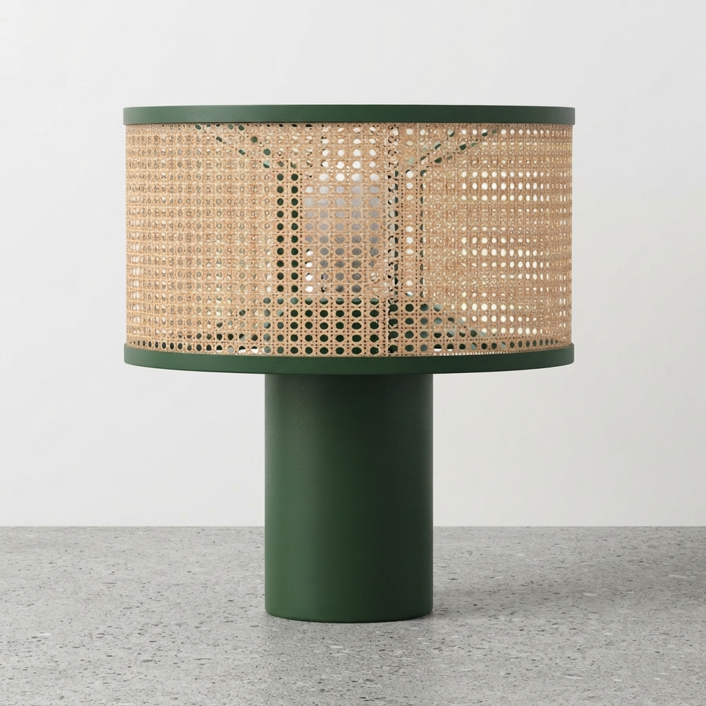 Austri Wicker Table Lamp