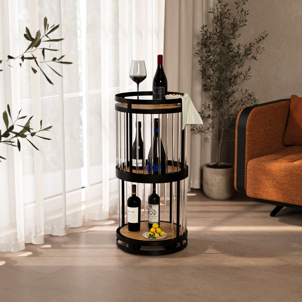 Forge Bar Cart