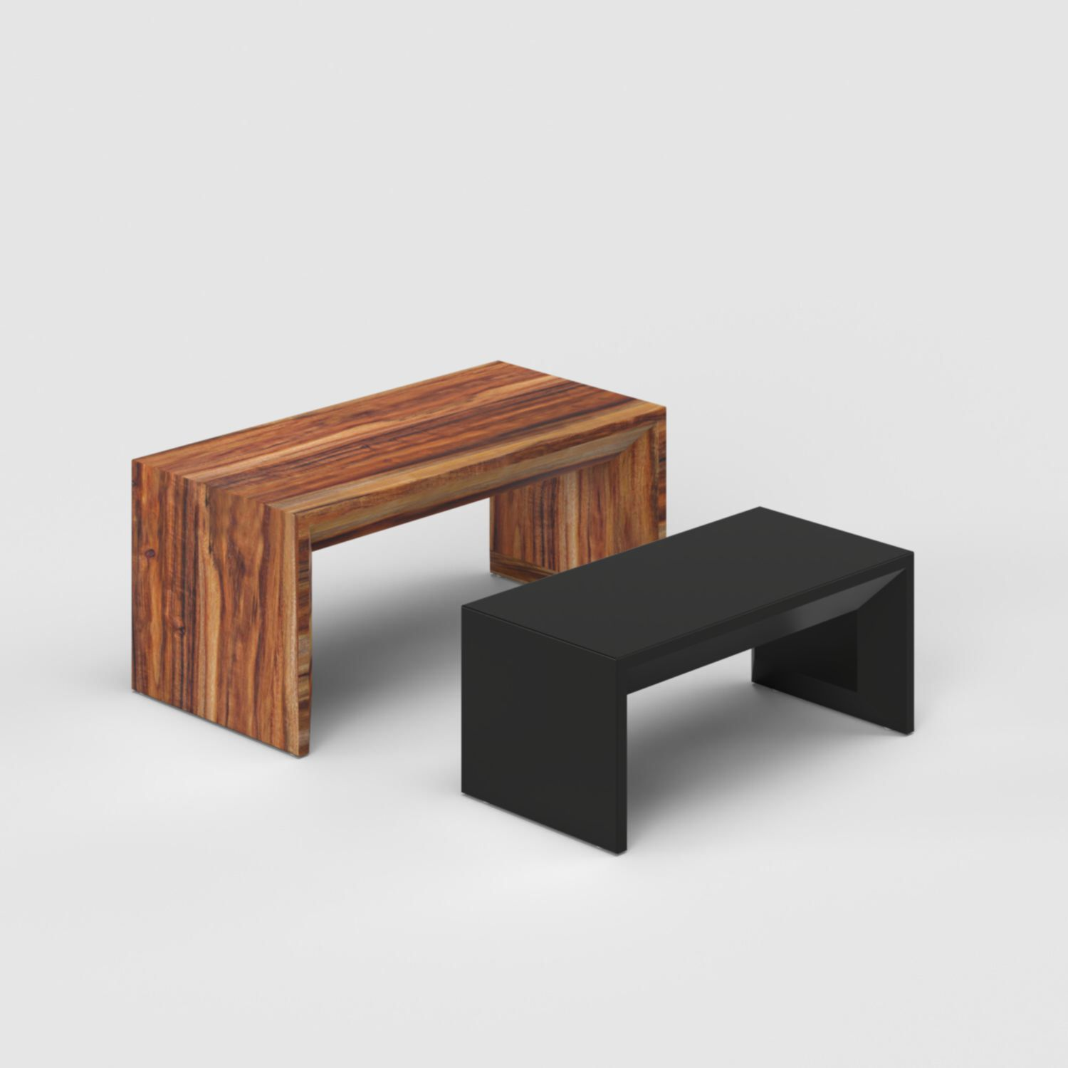Block Nesting Coffee Tables