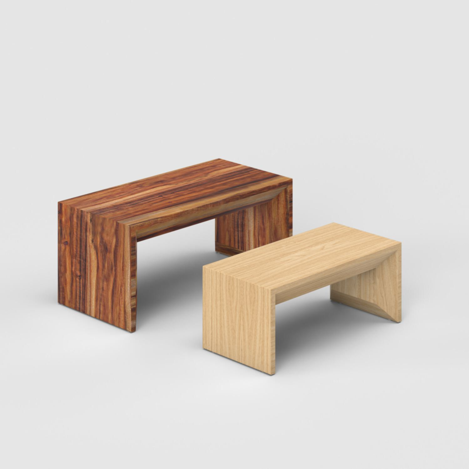 Block Nesting Coffee Tables