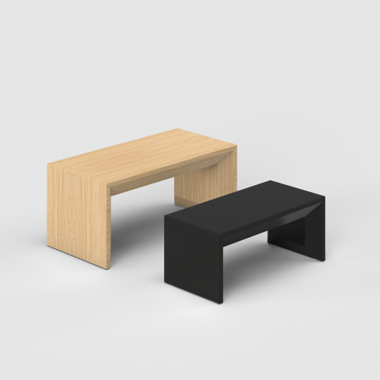 Block Nesting Coffee Tables
