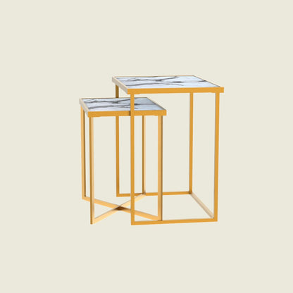 Regal Nesting Tables - Blanco