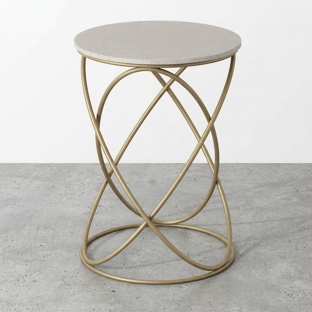 Cullen End Table 2 - Corian