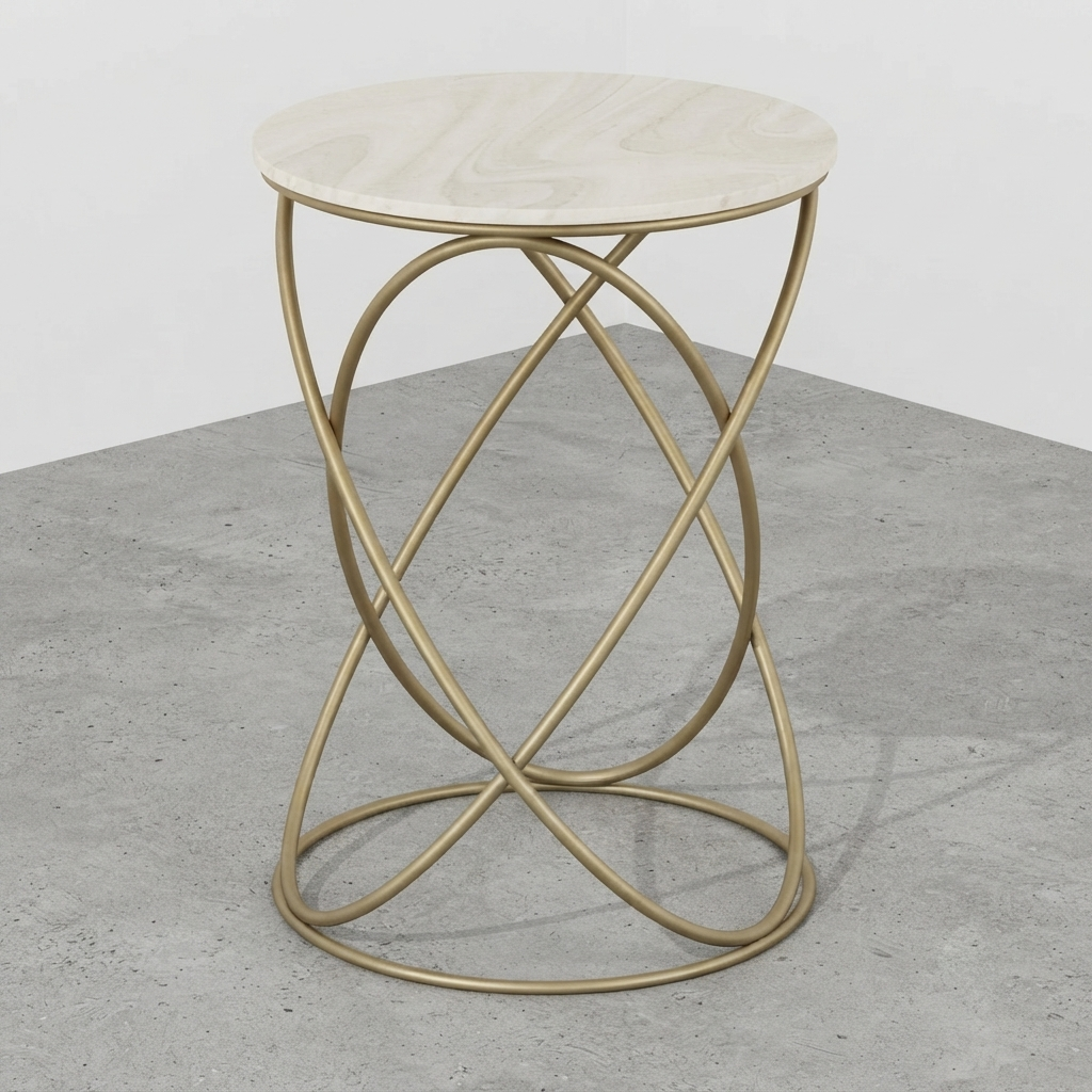 Cullen End Table 2 - Corian