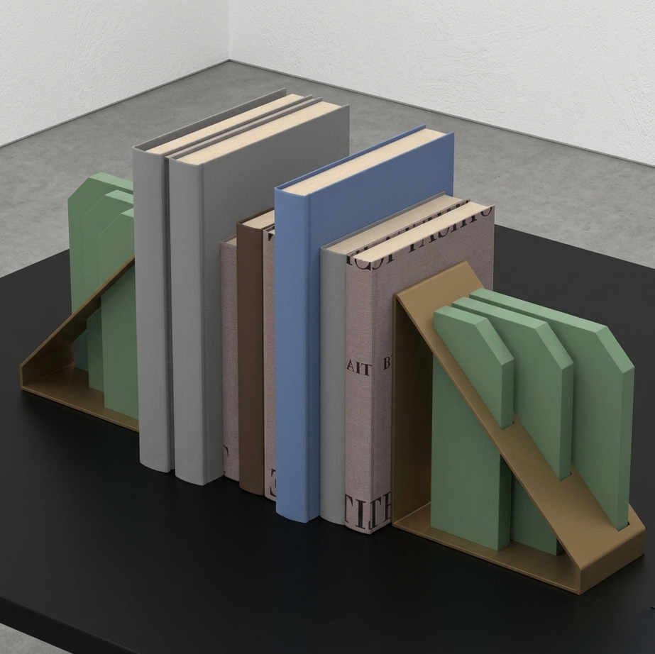 BuchenD 2.0 Bookends