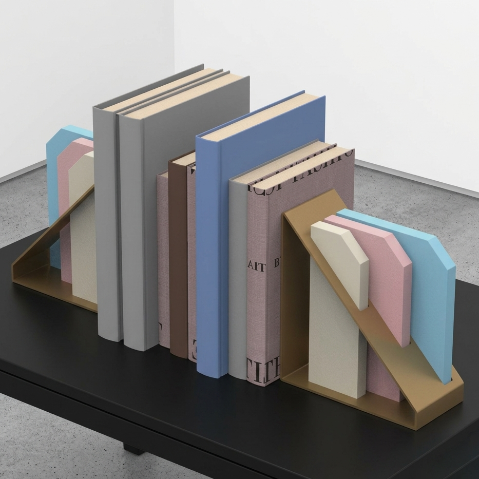 BuchenD 2.0 Bookends