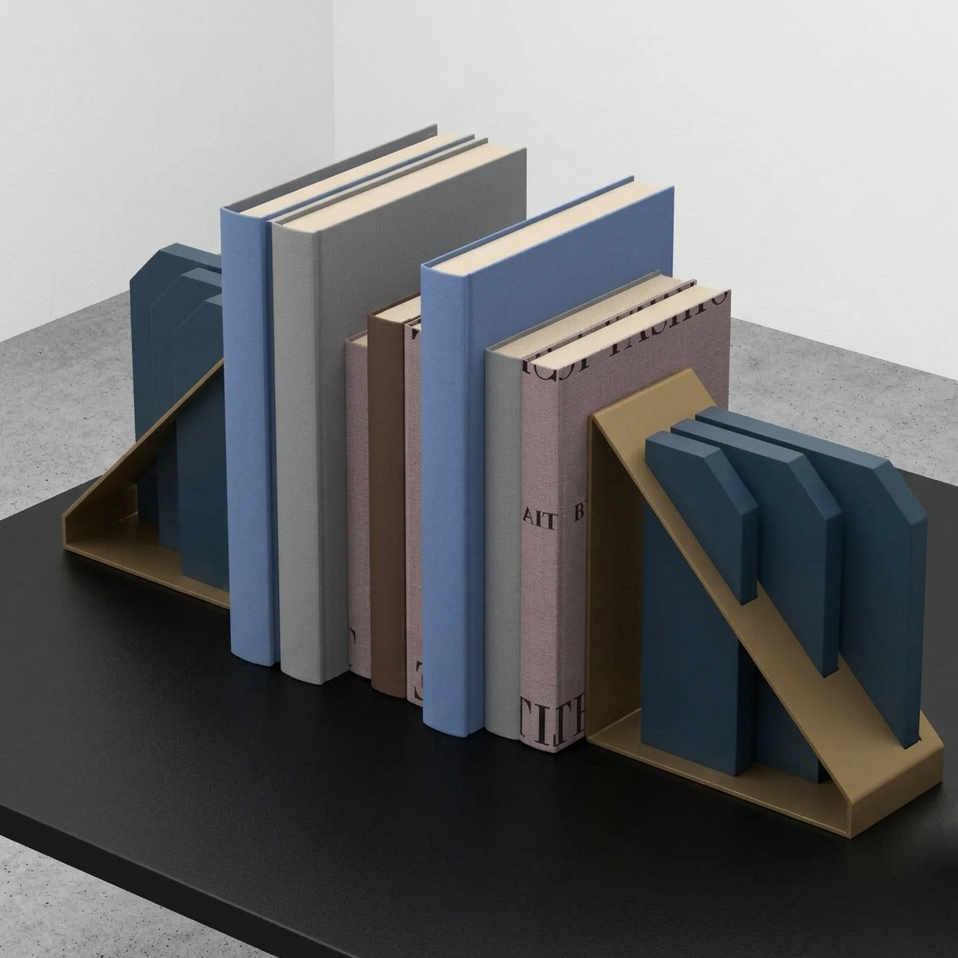 BuchenD 2.0 Bookends