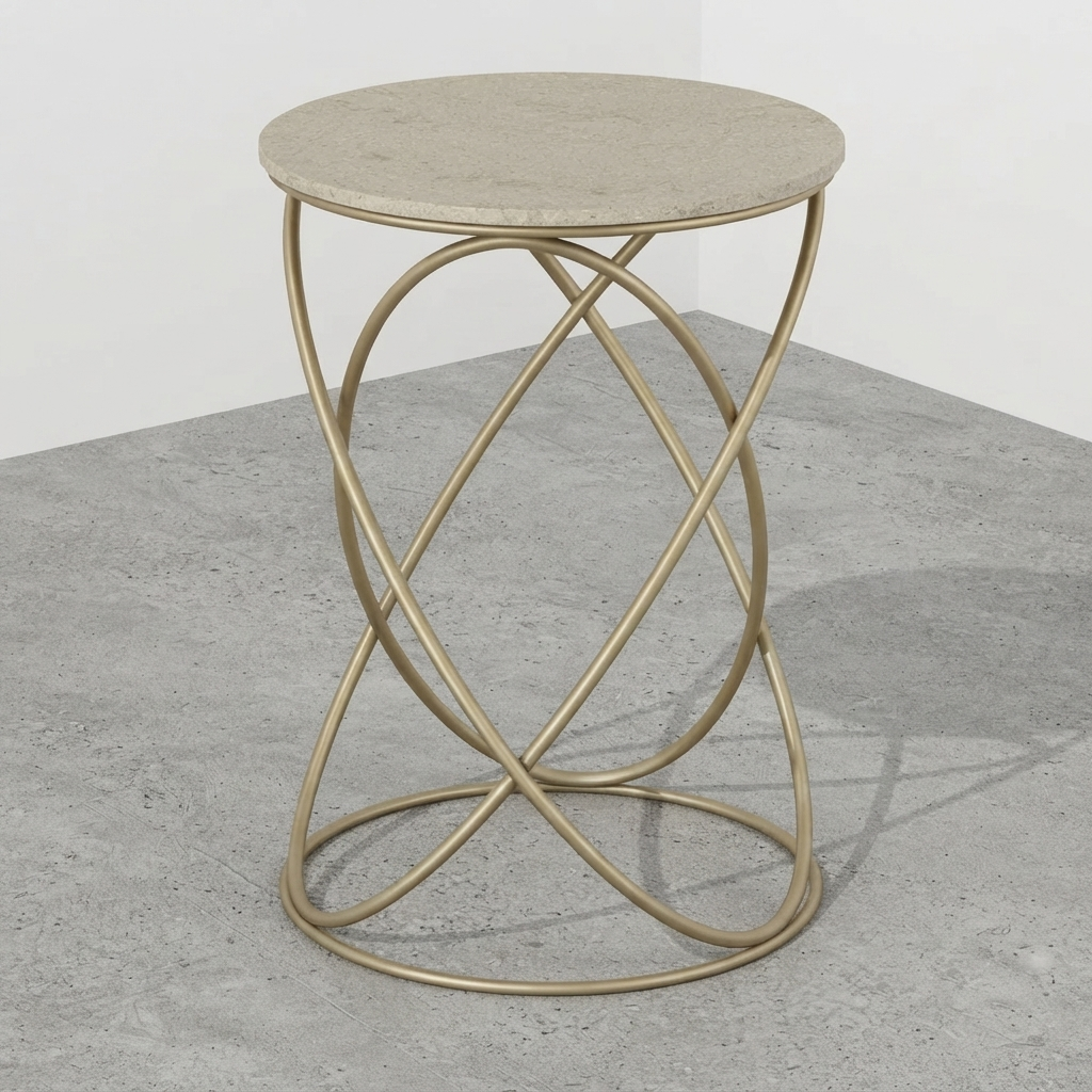 Cullen End Table 2 - Corian