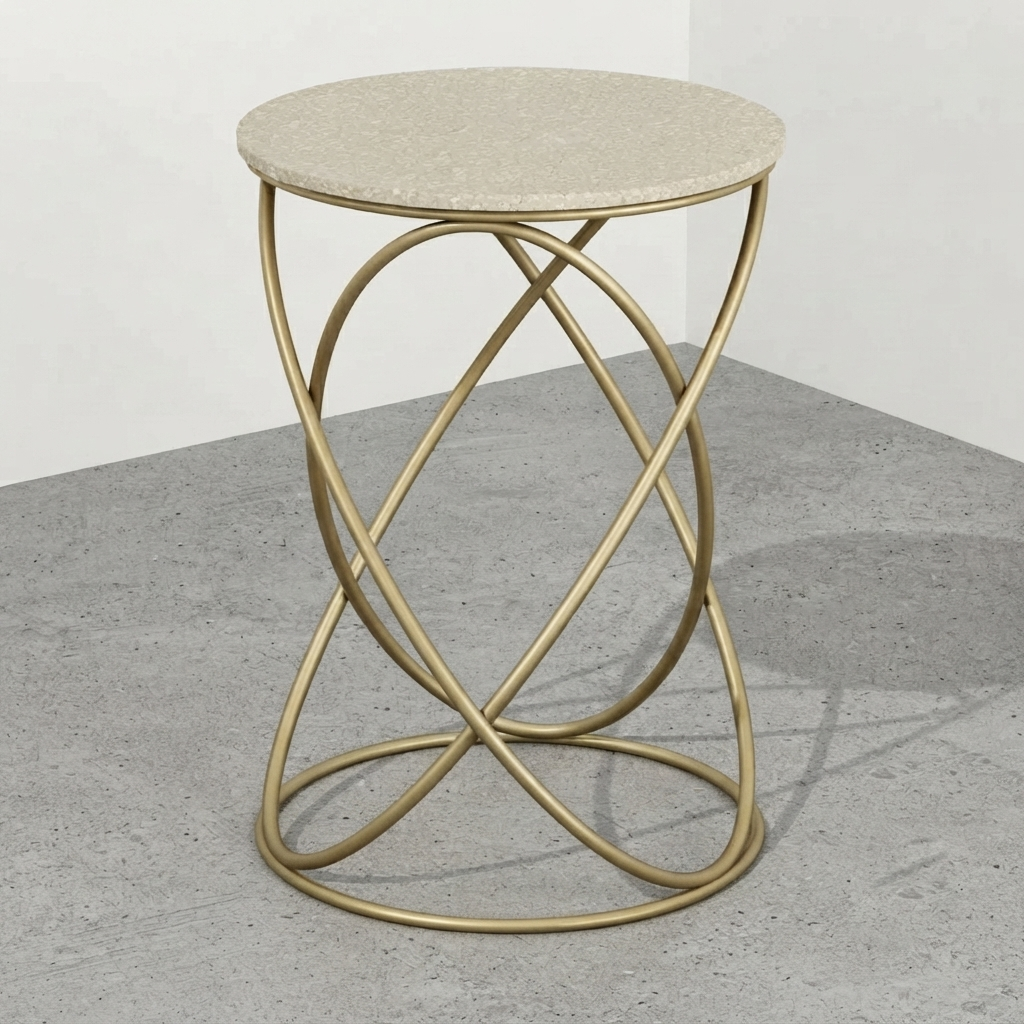 Cullen End Table 2 - Corian
