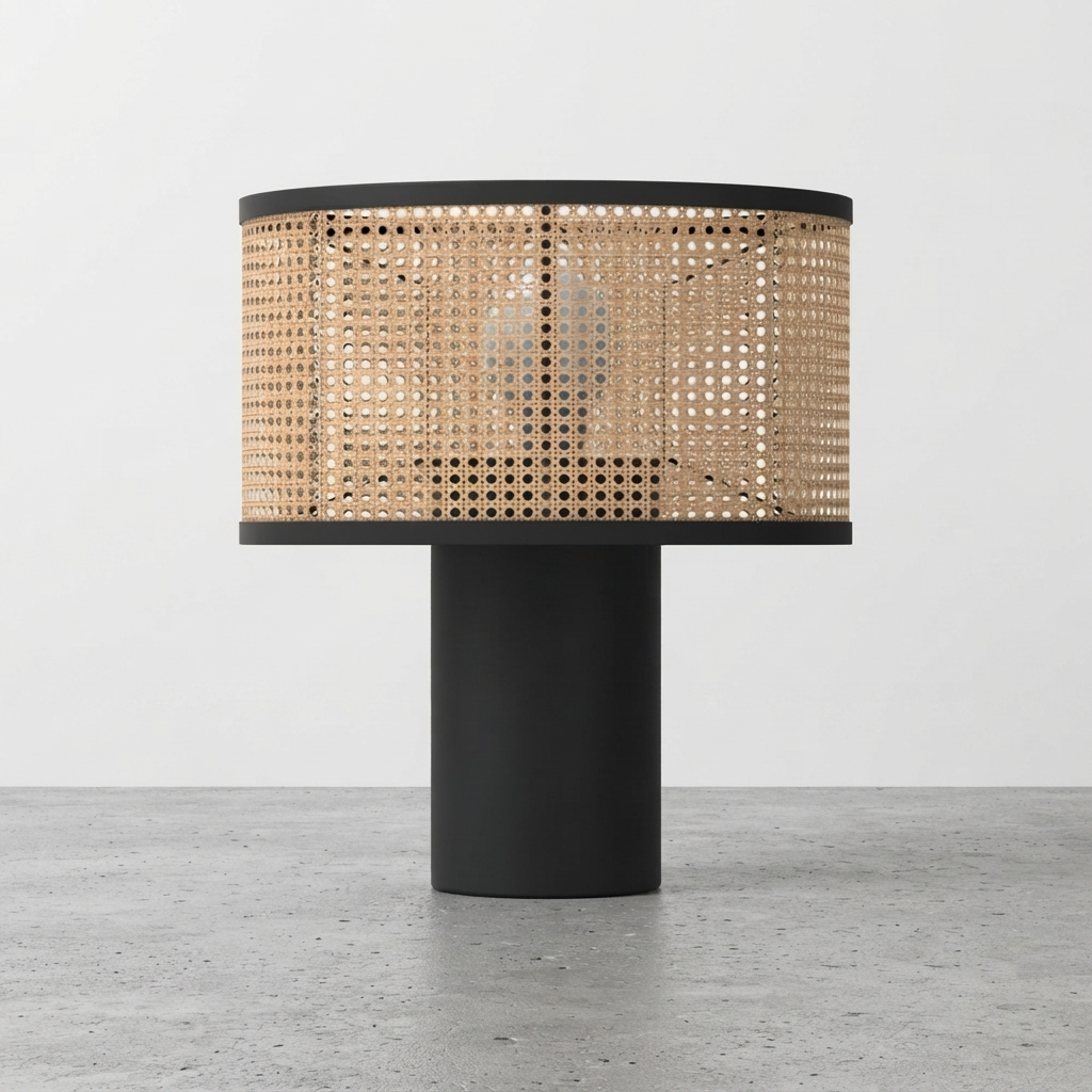 Austri Wicker Table Lamp
