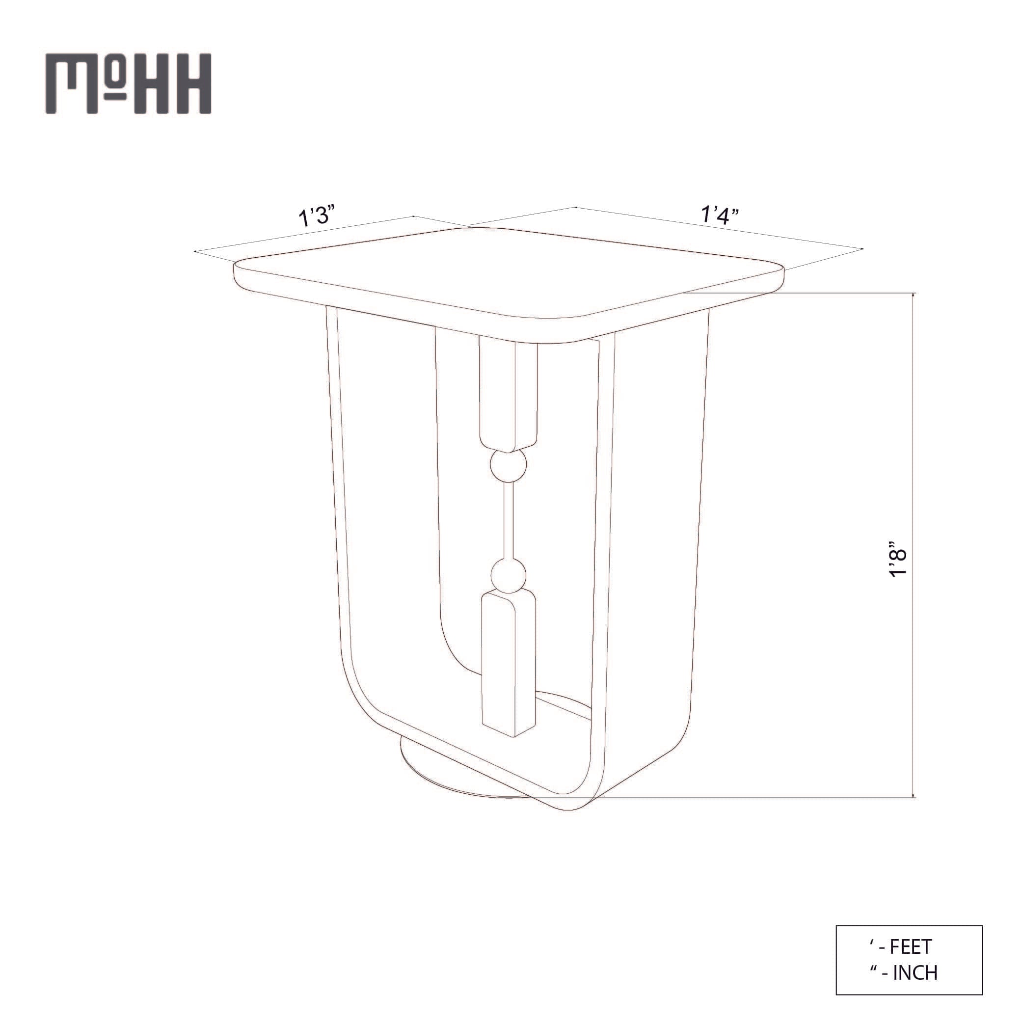 Helix End Table