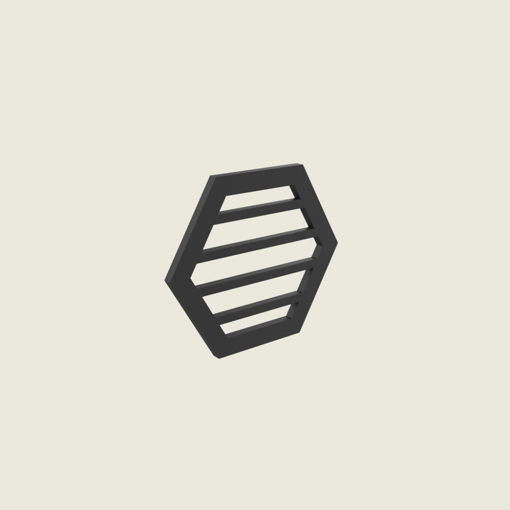 Hexagon Wall Hung Structure (Planter)