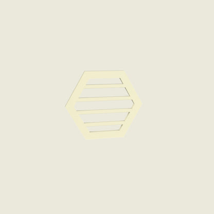 Hexagon Wall Hung Structure (Planter)