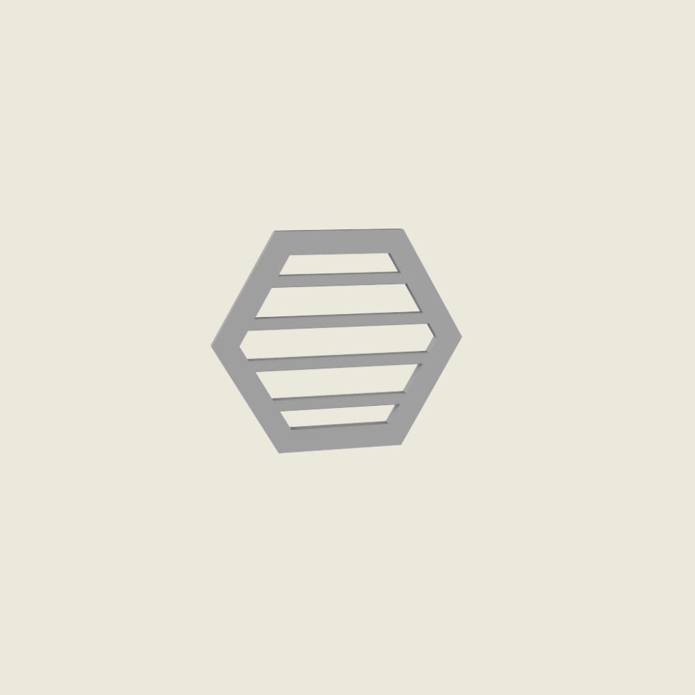 Hexagon Wall Hung Structure (Planter)