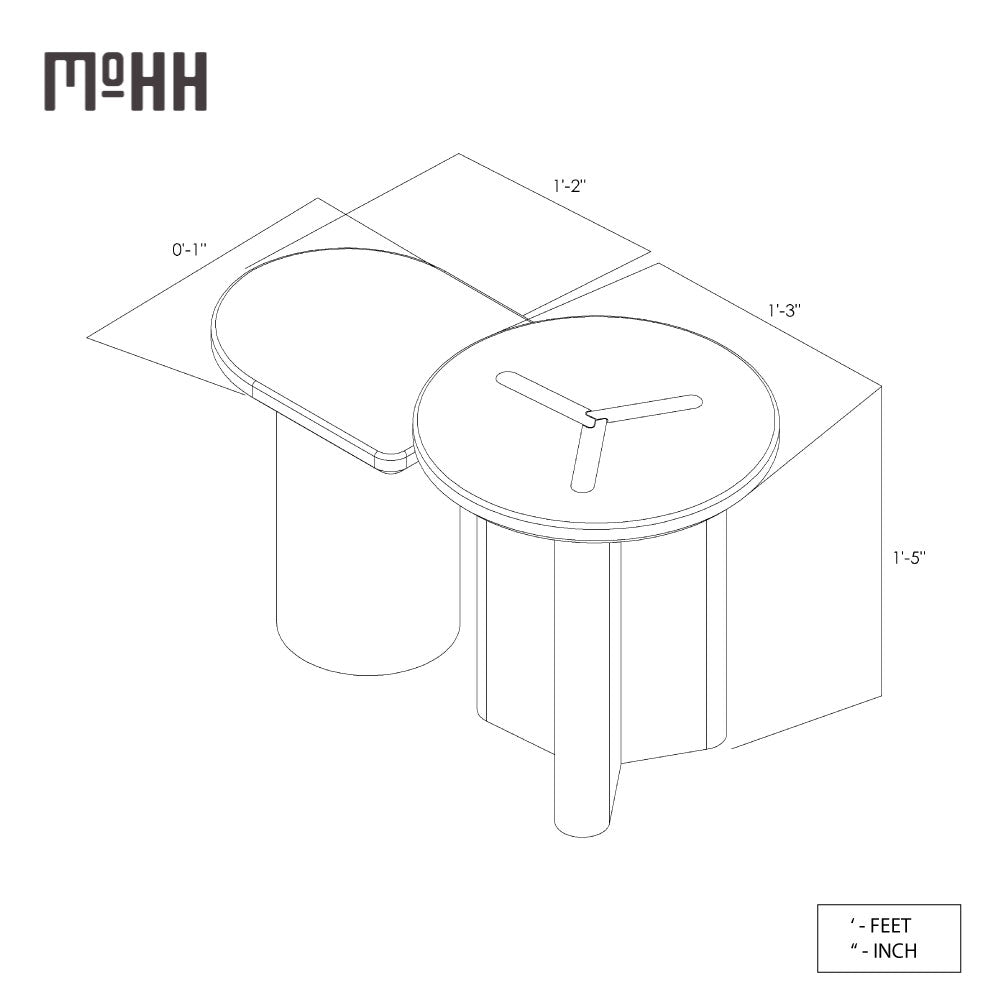 Kross Nesting Tables