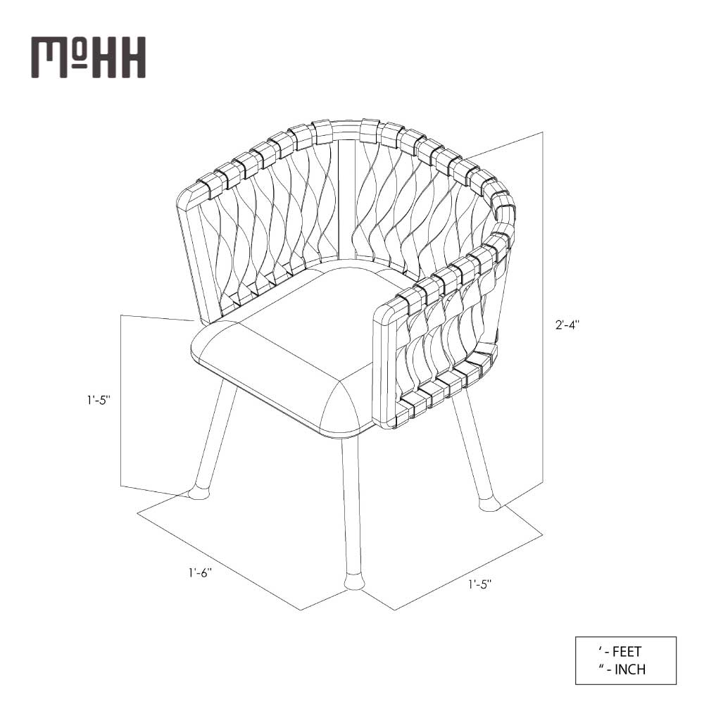 Kurled Study Chair