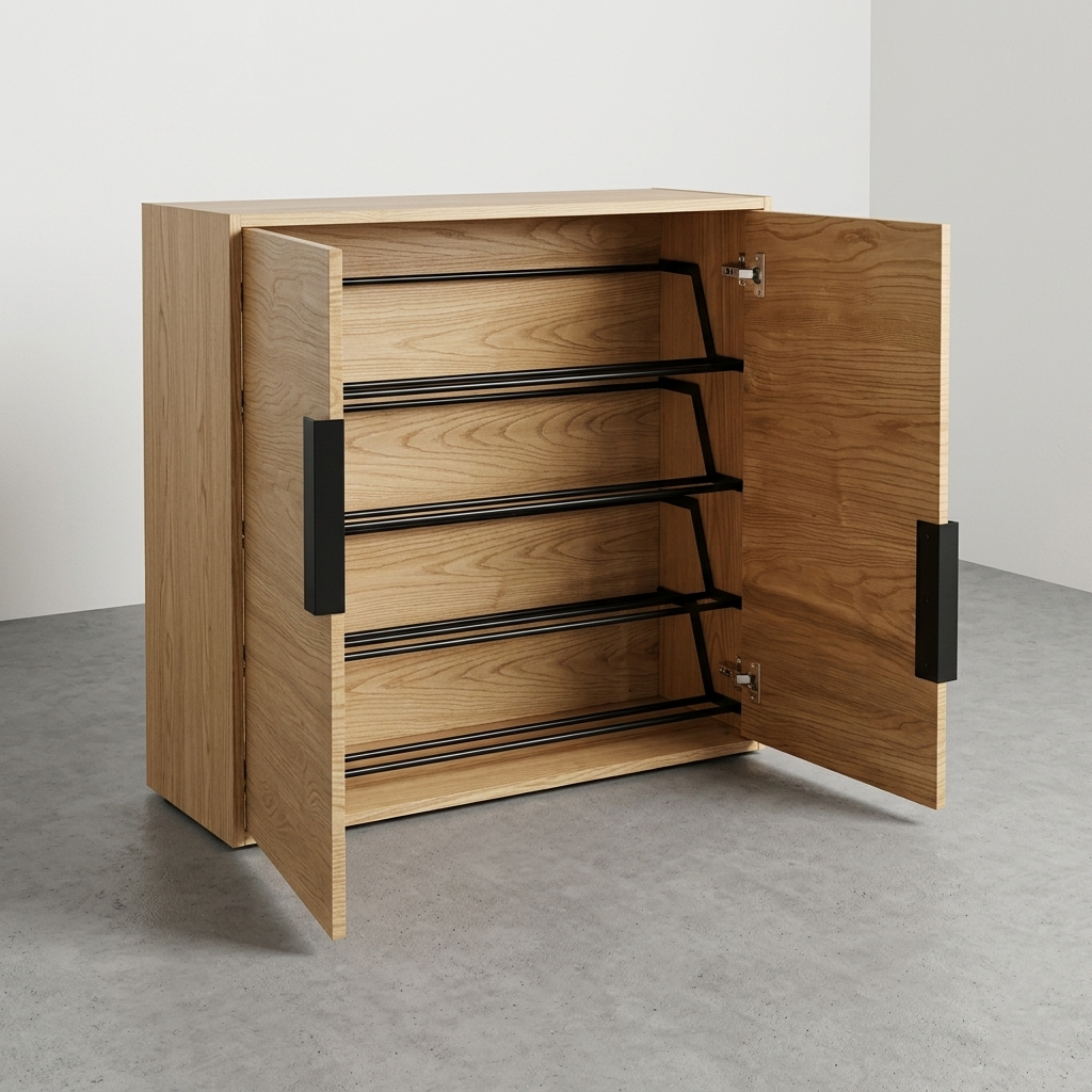 Kensington Shoe Rack with Shutters