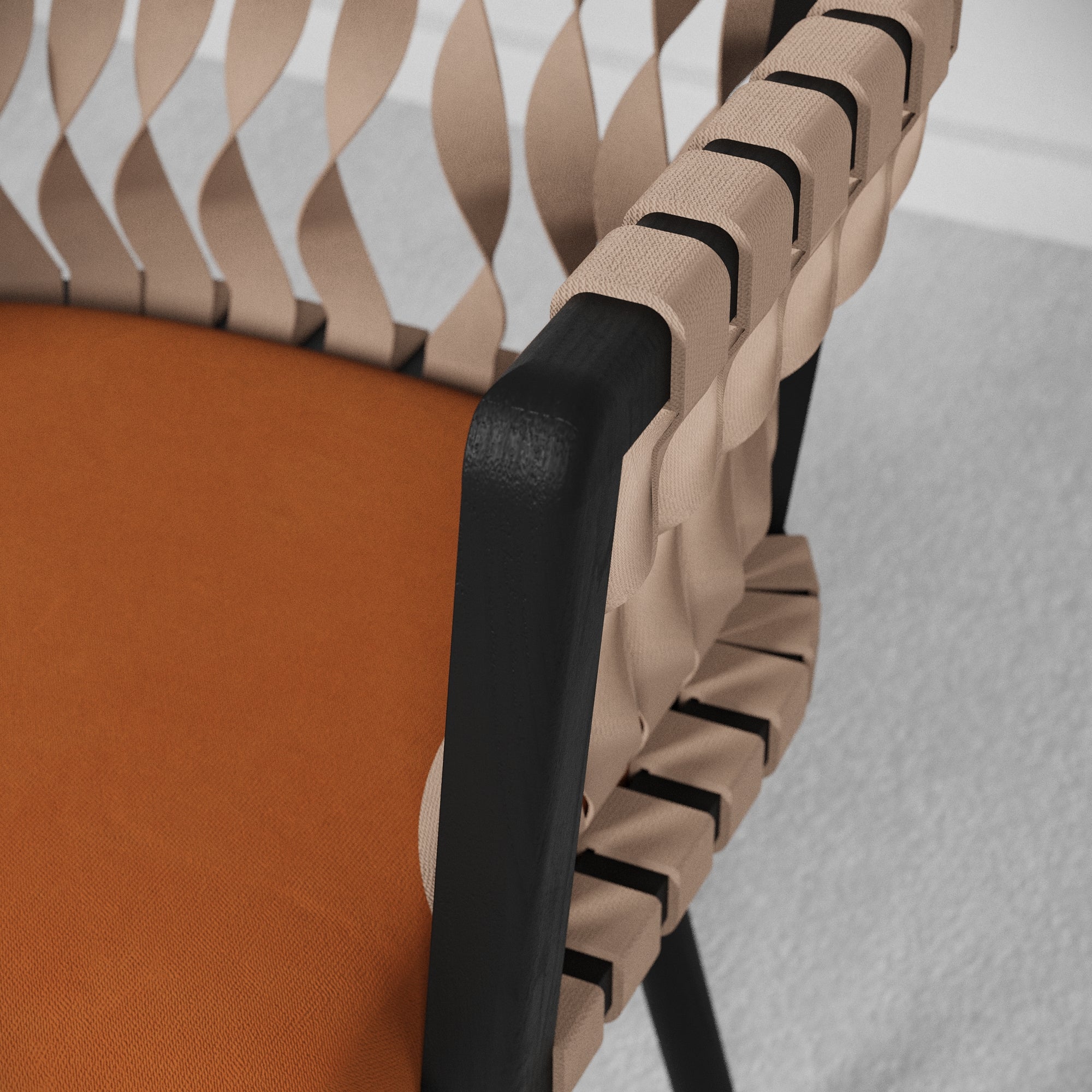 Kurled Study Chair