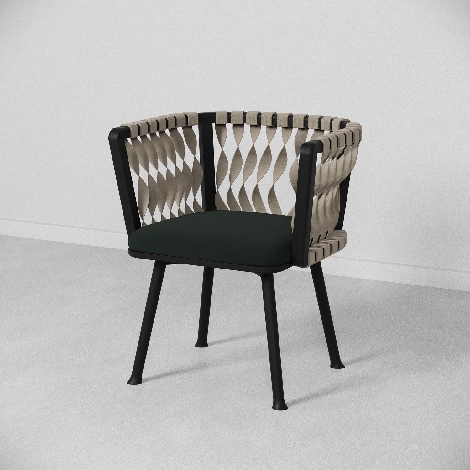 Kurled Study Chair