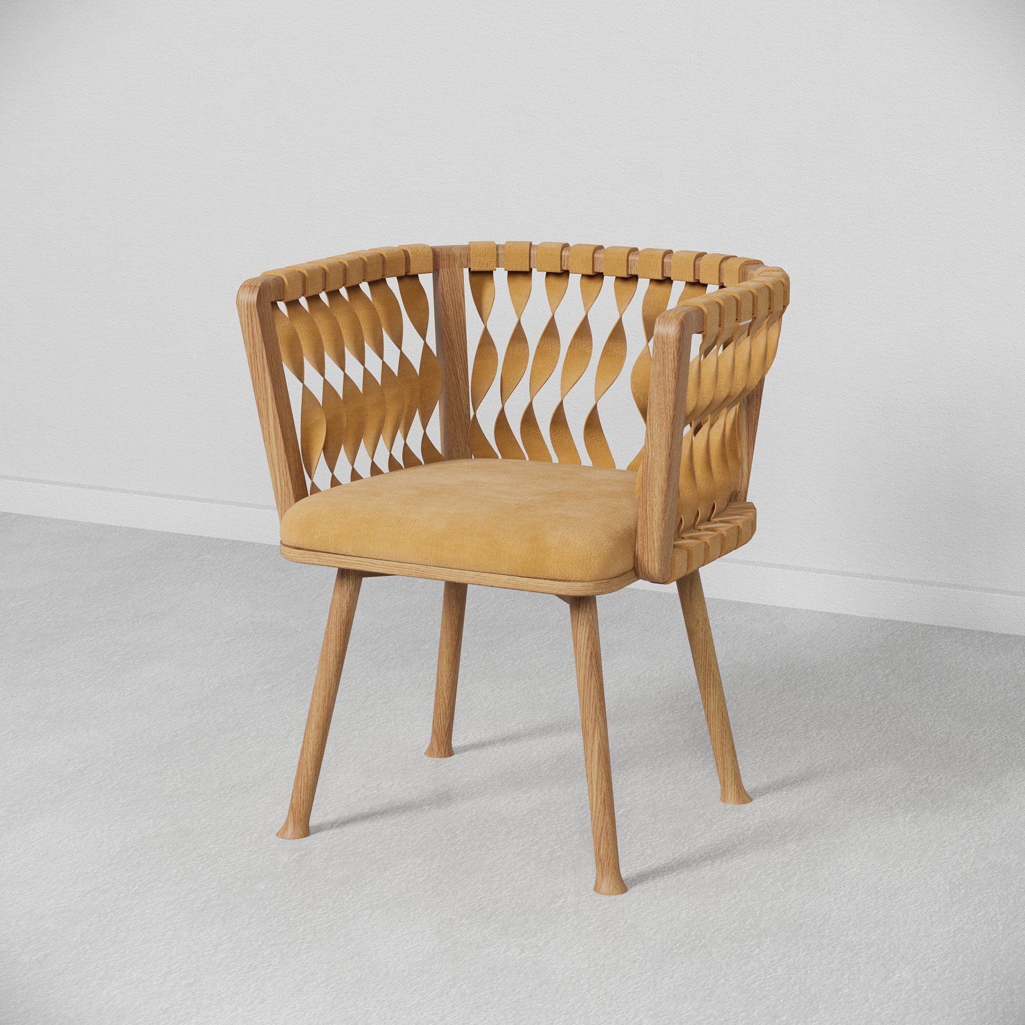 Kurled Study Chair