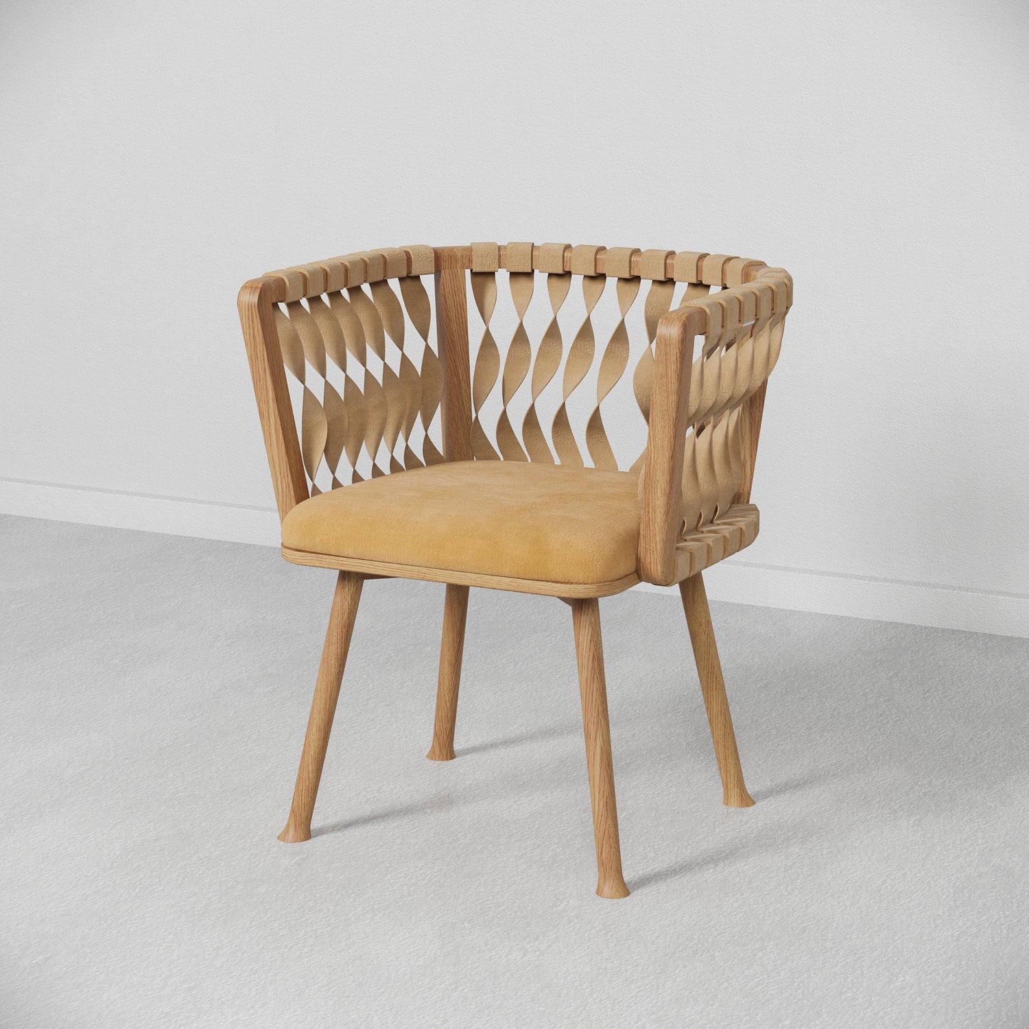 Kurled Study Chair