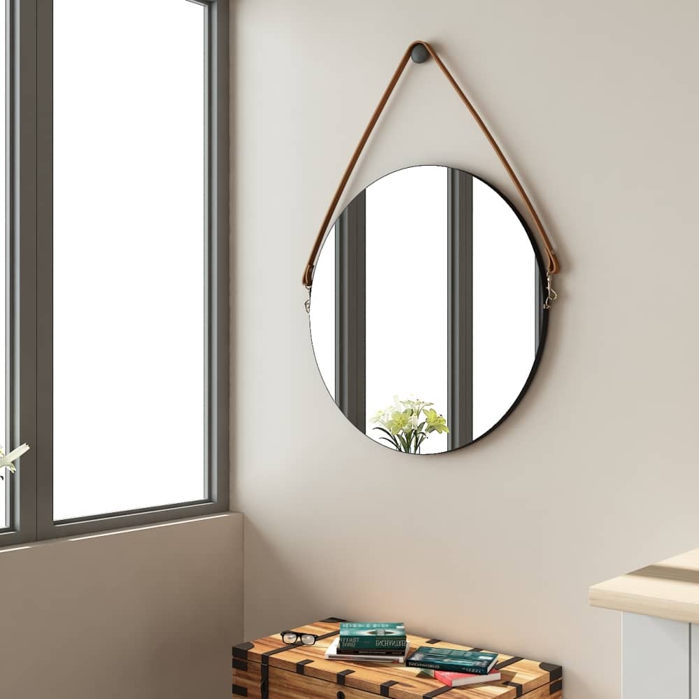 Minimal Mirror - Leather