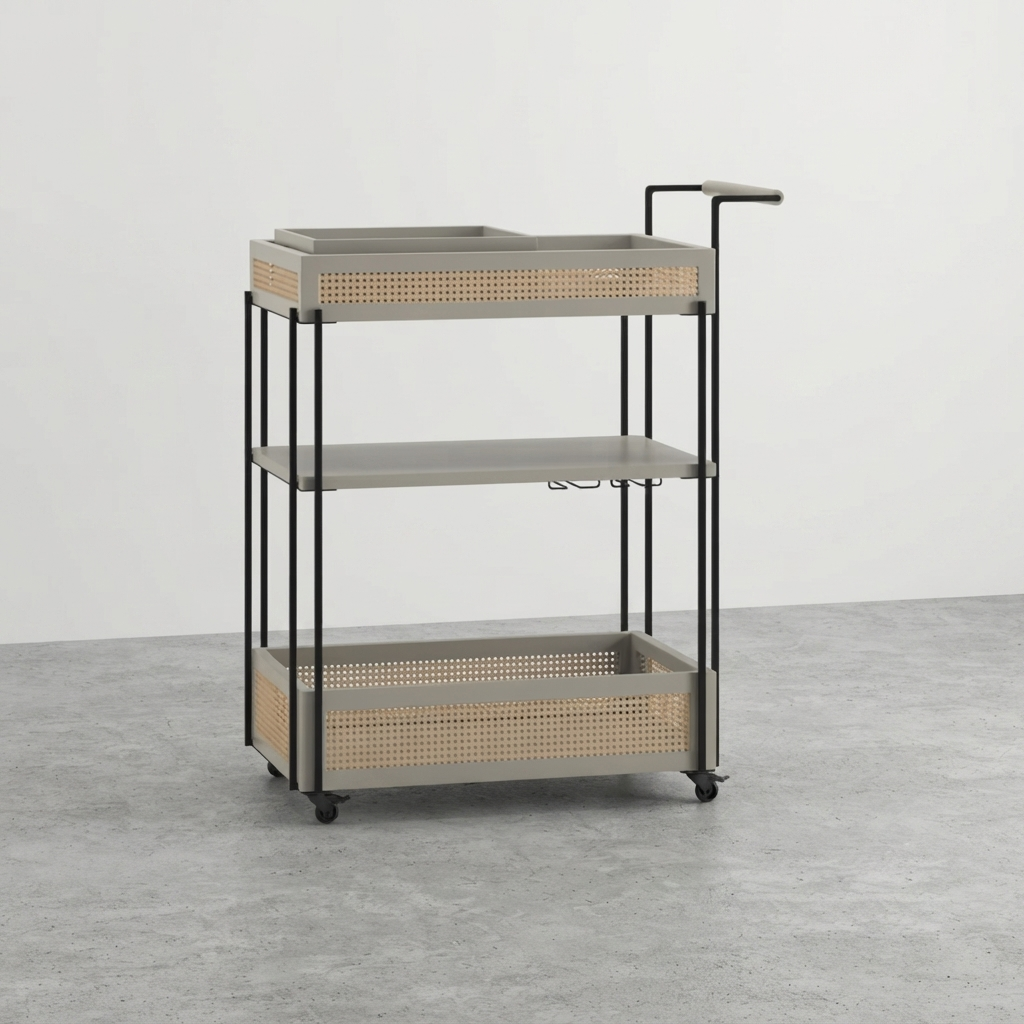 Euclid Bar Cart