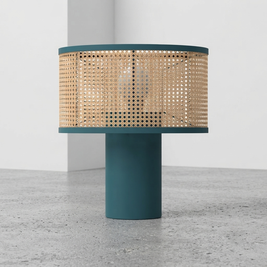 Austri Wicker Table Lamp