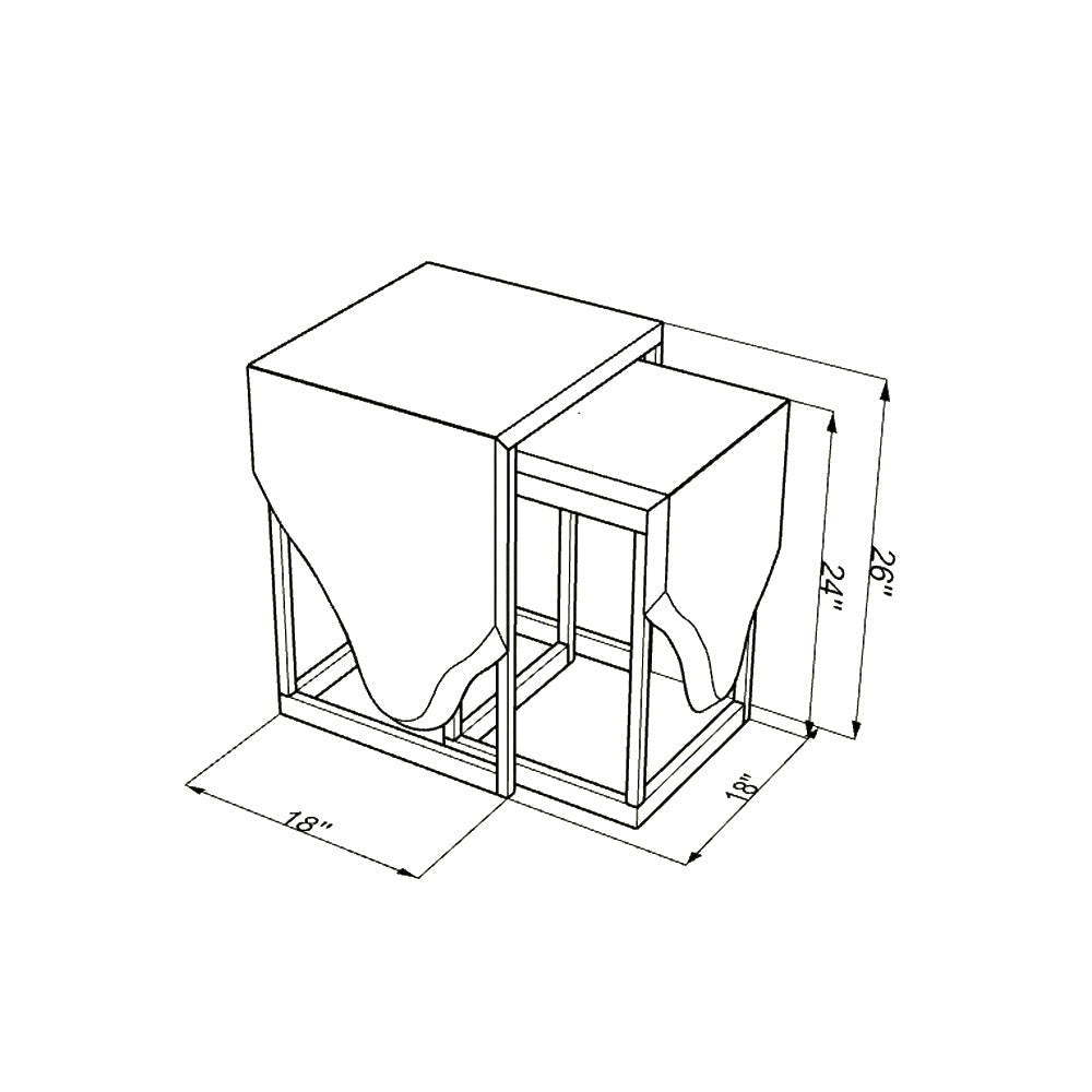 Darwin Nesting Table