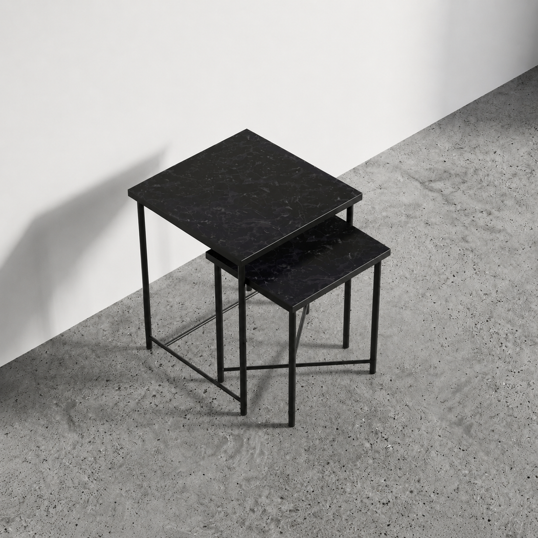 Noble Nesting Tables - Noir