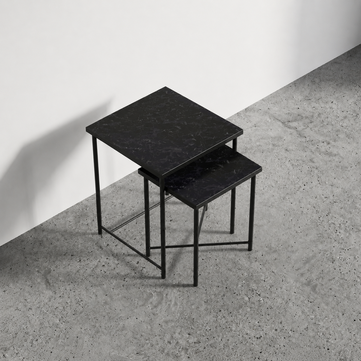 Noble Nesting Tables - Noir