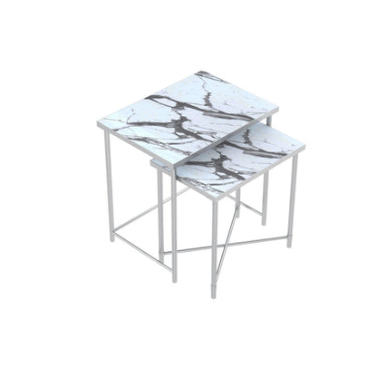 Noble Nesting Tables - Blanco