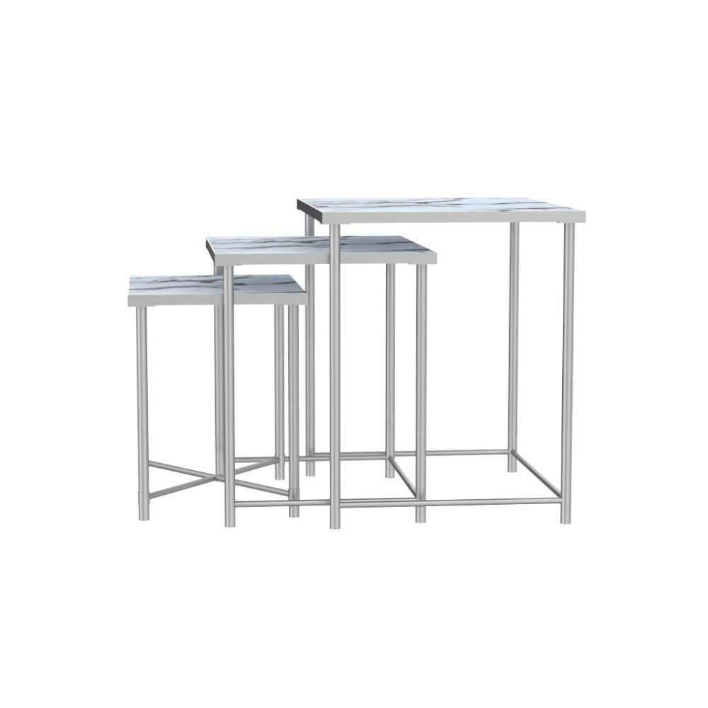 Noble Nesting Tables - Blanco