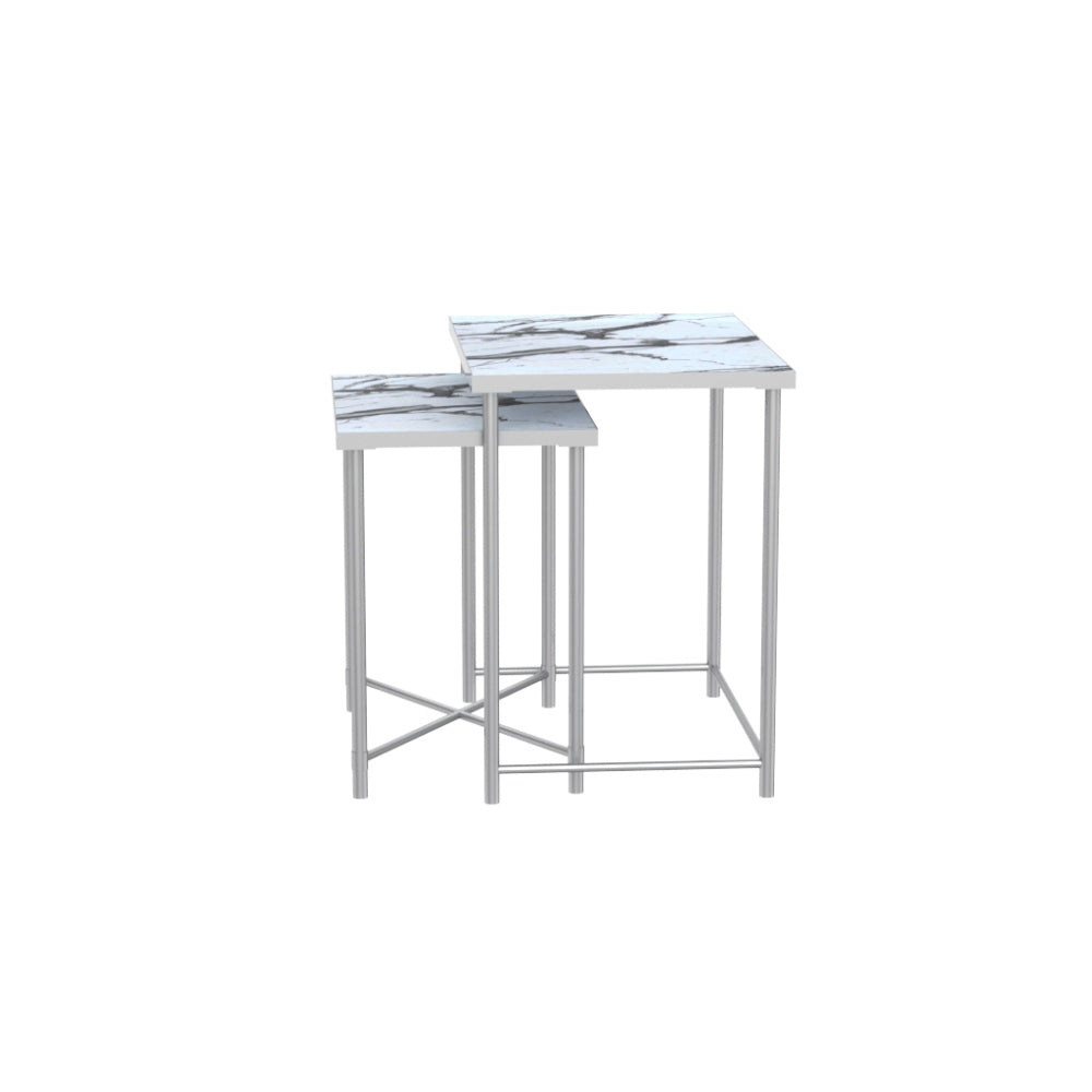 Noble Nesting Tables - Blanco