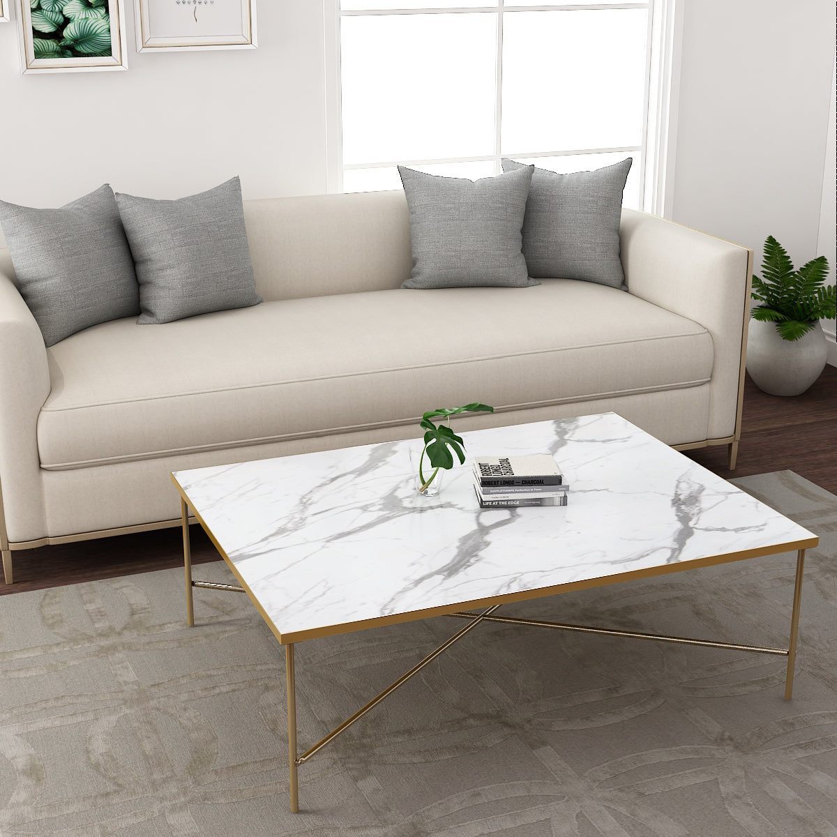 Noble Coffee Table - Blanco