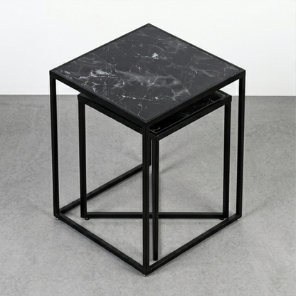 Noble Nesting Tables - Noir