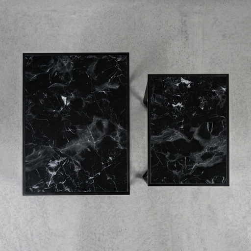 Regal Nesting Tables - Noir